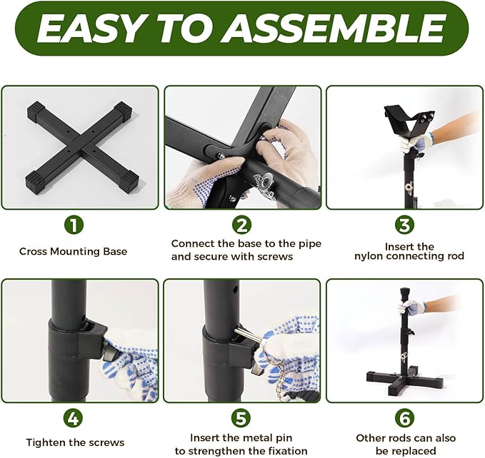 Adjustable Farrier Stand Hoof Stand for Horses Metal Hoof Stand Hoof Jack Farrier Stand Horse Trimming Shoeing Barefoot Horse Hoof Trimming Tools Grip Hoof Care Tools Veterinary Instruments