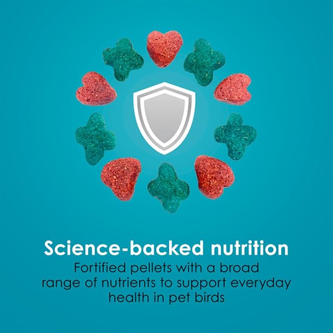 Kaytee Forti-Diet Pro Health Pet Parrot Bird Food, 8 Pound