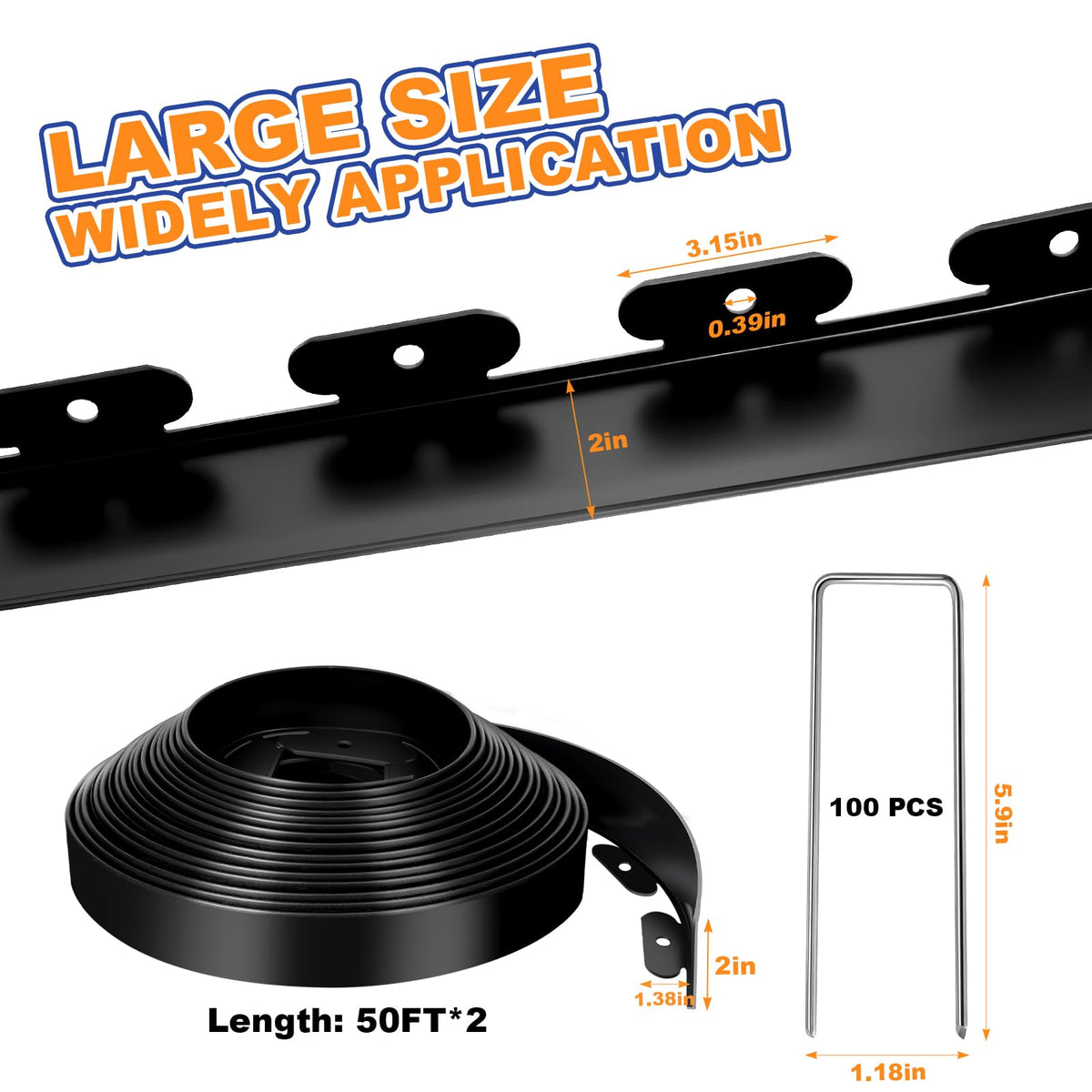 2 Inch x 100 FT