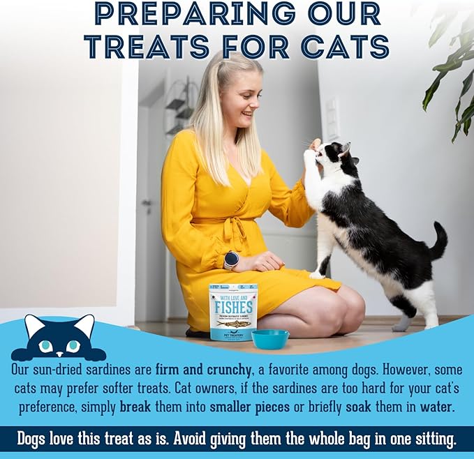 The Granville Island Pet Treatery Sardines for Dogs & Sardines for Cats (7.4 oz, Pack of 1) - Dehydrated Single Ingredient Dog Treats - All Natural Treats, Grain Free – Dog Training Treats