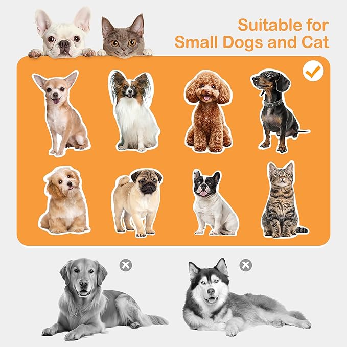 Pet Stairs Ramp Dog with Detachable 20% Wider Seat Mate,Companion Chair Platform for Small Doggie and Cat,Dachshund Puppy Non-Slip Ladder Perch,Doggy Step for High Bed Window Sofa Office Grey