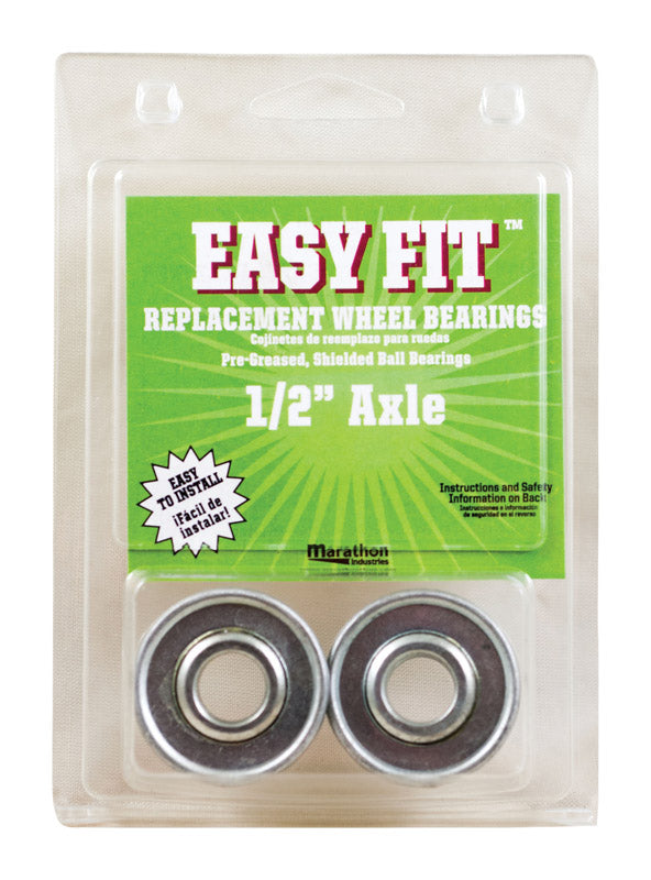 Marathon Easy Fit 500 lb. cap. Wheel Bearings Steel 60020 2 pk