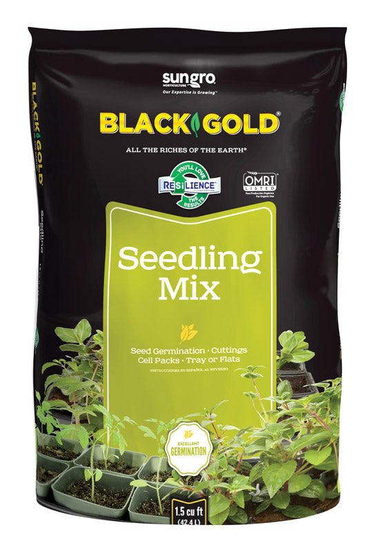 Black Gold Organic All Purpose Seed Starting Mix 1.5 cu ft 1411002 1.5CF P