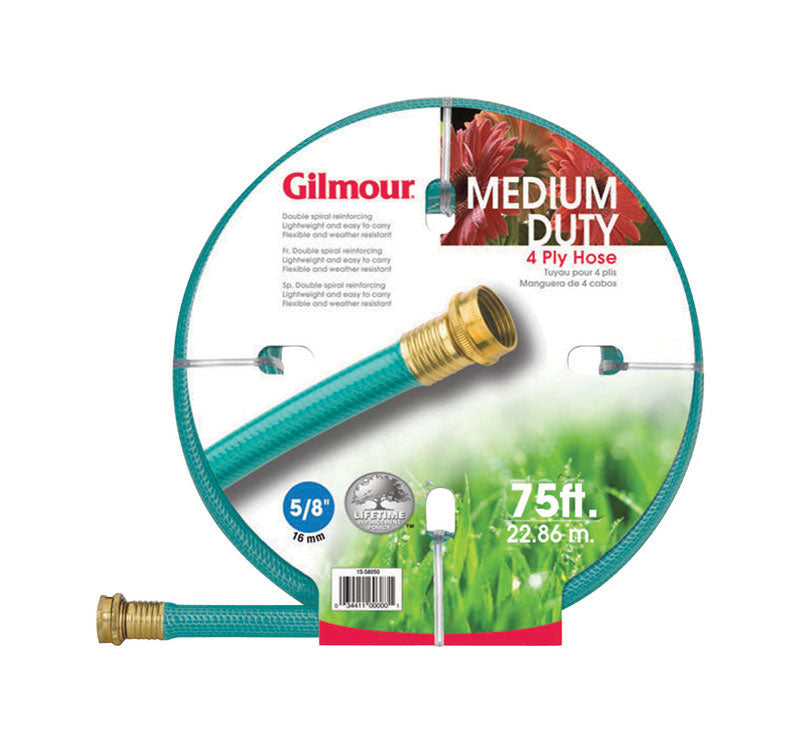 Gilmour 5/8 in. D X 75 ft. L Medium Duty Garden Hose 816751-1014