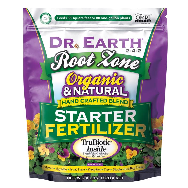 Dr. Earth Root Zone Organic Granules Plant Food 4 lb 701P