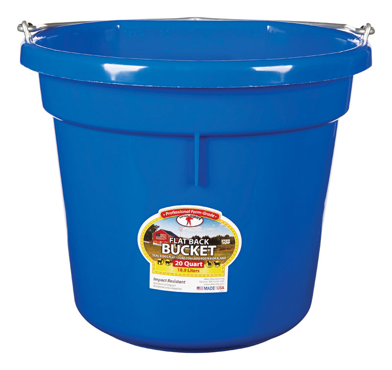 Little Giant 20 qt Bucket Blue P20FBBLUE6