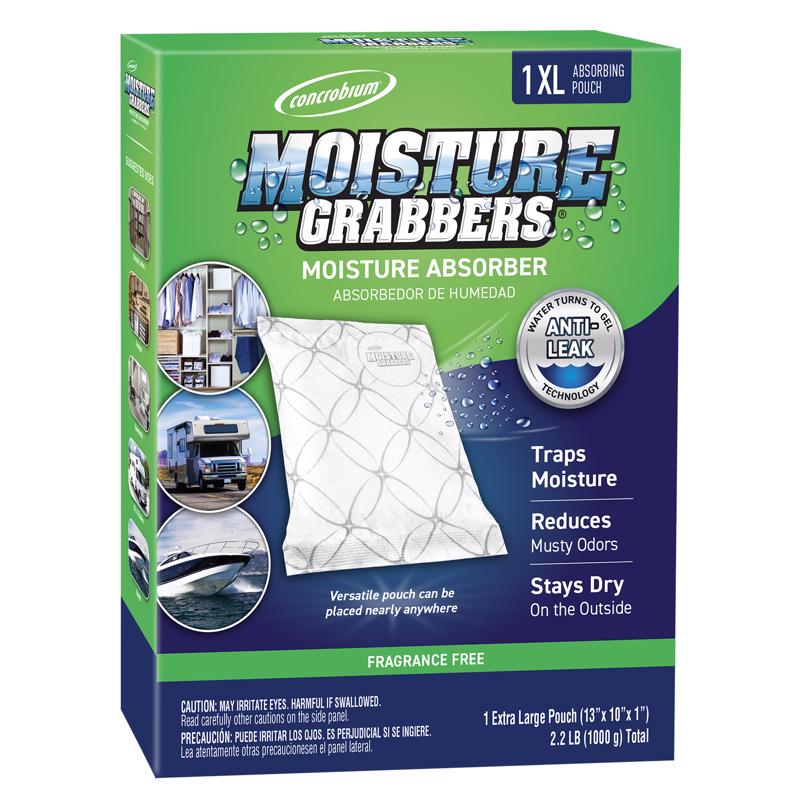 Concrobium Moisture Grabbers XL Humidity-Absorbing Pouch No Scent 35.3 oz 7651353