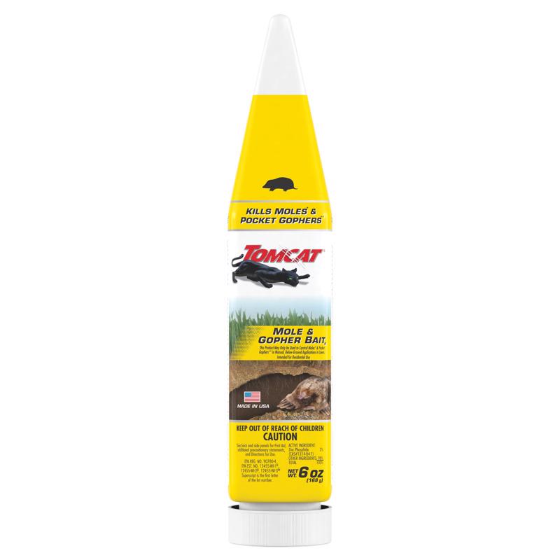 Tomcat Bait Pellets For Gophers and Moles 6 oz 0372220 1 pk