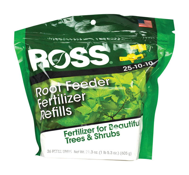 Ross Acid-Loving Plants 25-10-10 Root Feeder Fertilizer Refills 14666 36 ct