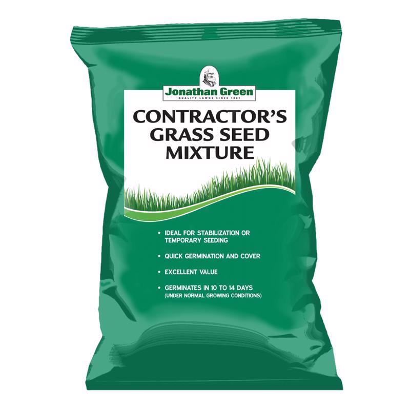 Jonathan Green Contractors Annual Ryegrass Full Sun/Medium Shade Grass Seed 50 lb 11460