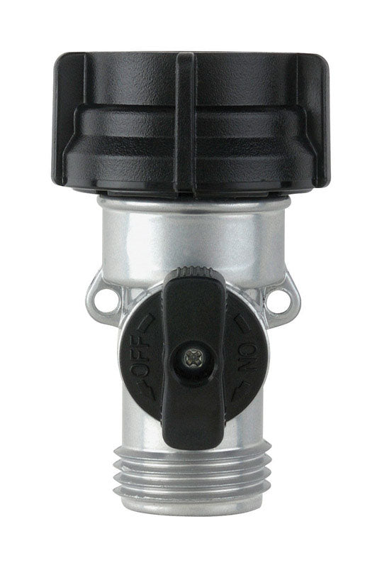 Gilmour 5/8 in. Metal Threaded Male Hose Shut-off Valve 805084-1001
