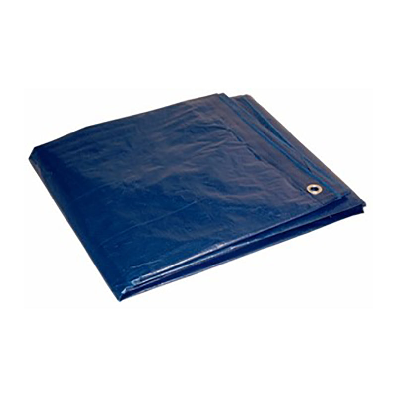 Foremost 8 ft. W X 10 ft. L Light Duty Polyethylene Tarp Blue 80810