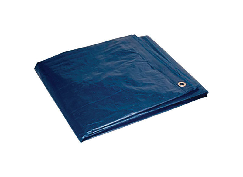 Foremost 12 ft. W X 16 ft. L Light Duty Polyethylene Tarp Blue 81216