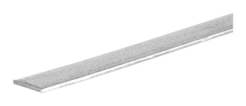 SteelWorks 0.125 in. X 0.75 in. W X 48 in. L Galvanized Steel Flat Bar 11089, Pack of 5
