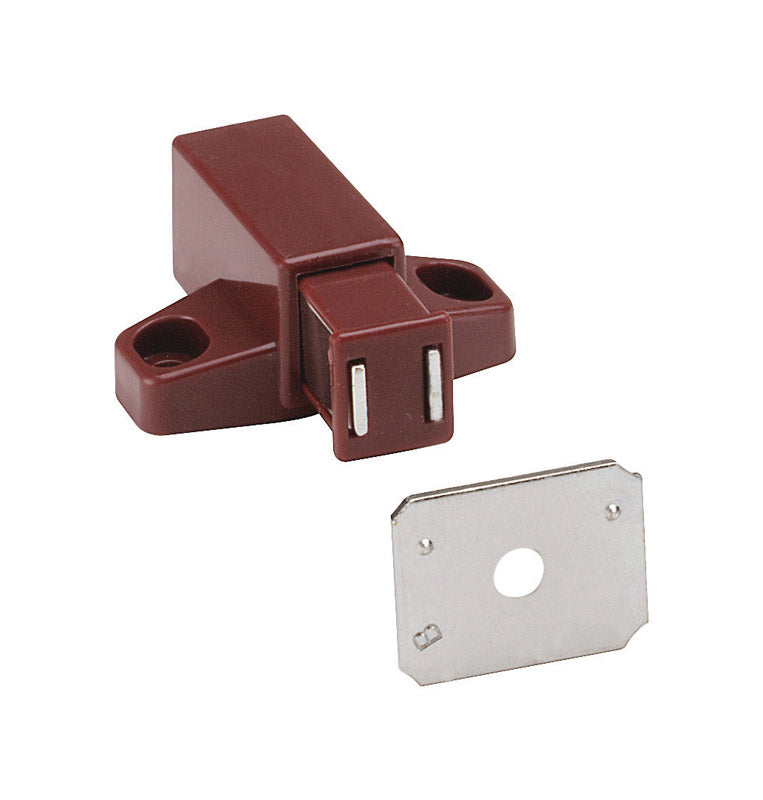 Amerock Brown Steel Magnetic Latch BP32301BR 1 pk