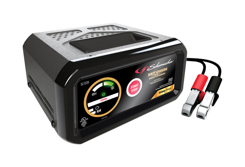 Schumacher Automatic 12 V 10 amps Battery Charger SC1339, Pack of 2