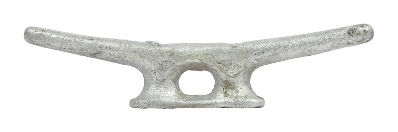 Seachoice Galvanized Iron 8 in. L Open Base Dock Cleat 50-30610 1 pk