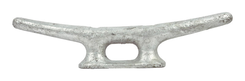 Seachoice Galvanized Iron 10 in. L Open Base Dock Cleat 50-30620 1 pk