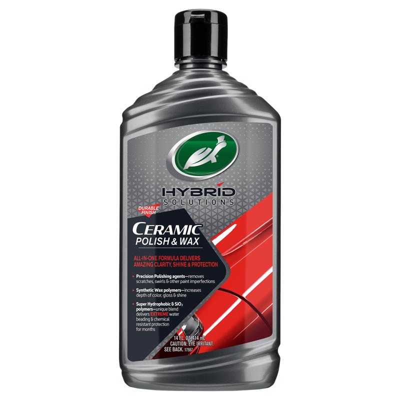 Turtle Wax Hybrid Solutions Ceramic Polish and Wax 14 oz 53412