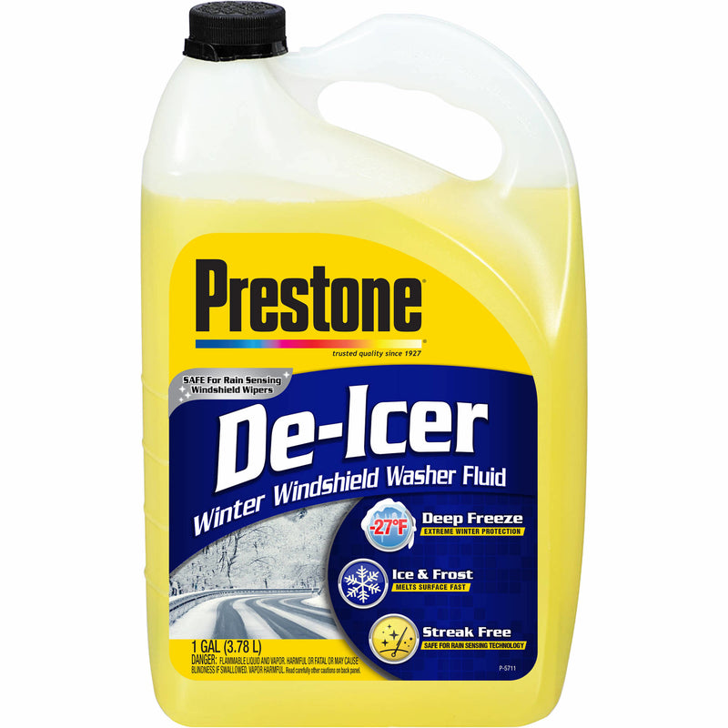 Prestone -34 deg Windshield Washer Fluid 1 gal AS253, Pack of 6