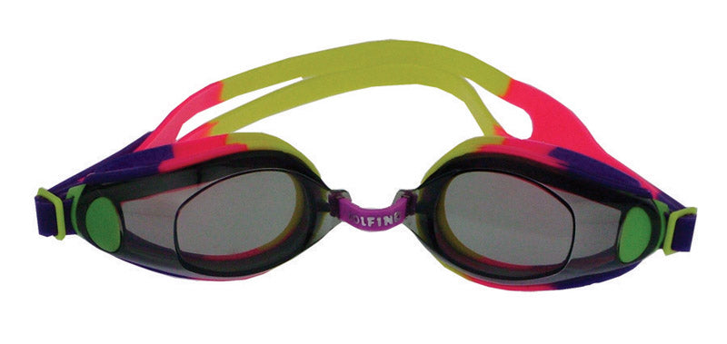 Dolifino Pro Multicolored Silicone Swim Goggles AQG20747A