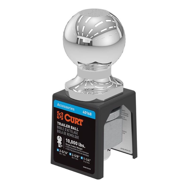 CURT 10000 lb. cap. 2-5/16 in. Hitch Ball 40168
