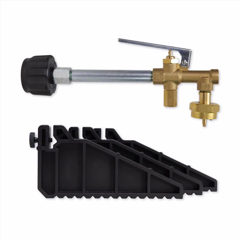 Mr. Heater Fuel Keg Brass/Steel Refill Propane Cylinder Kit F200049
