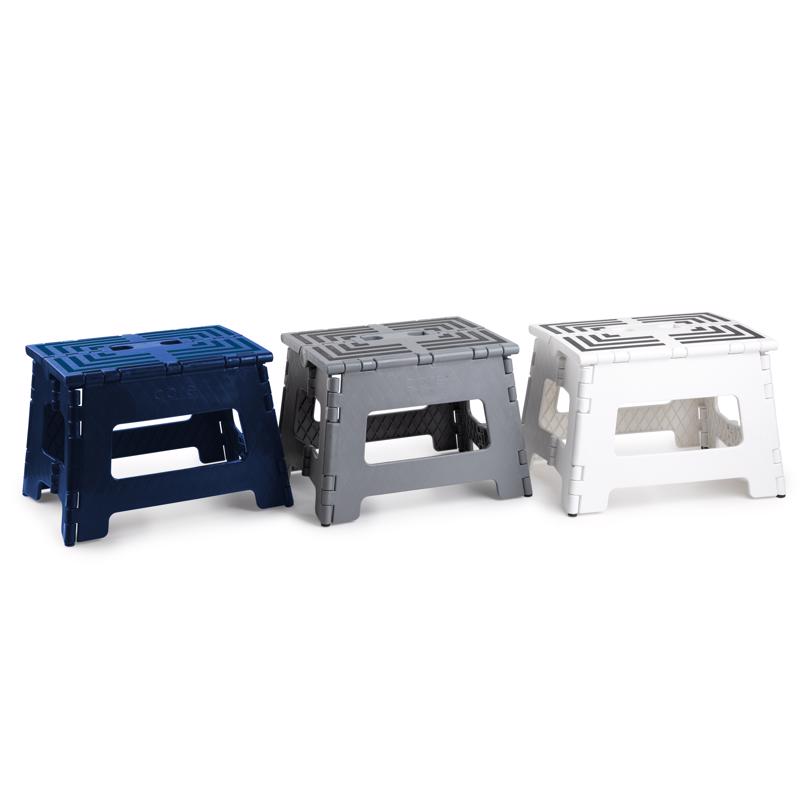 Core Kitchen 9 in. H X 9 in. W X 12 in. D 250 lb. cap. 2 step Plastic Folding Step Stool ACCDU53932, Pack of 6