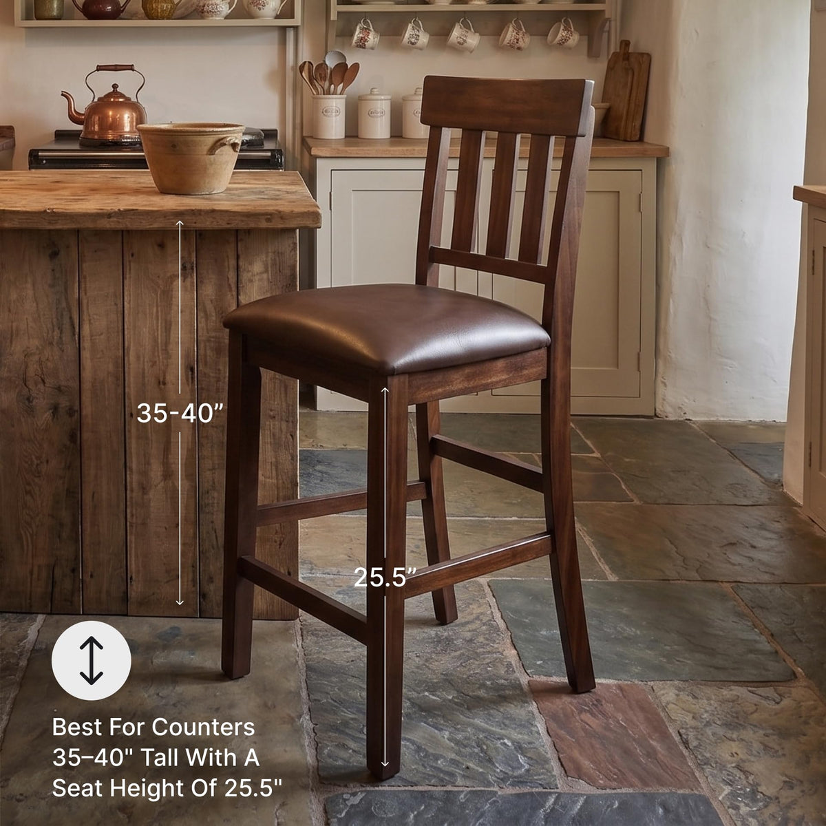 Haddigan Counter Height Bar Stool (2 Count)