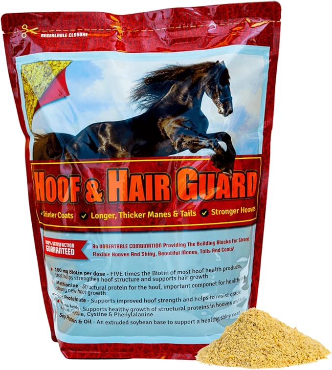 Hoof & Hair Guard 10 lb, Equine Hoof Strengthening & Coat Conditioning Supplement