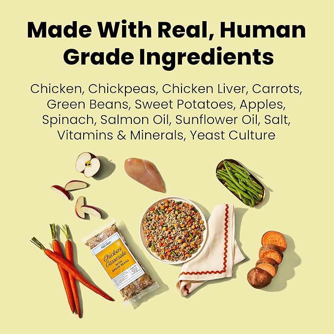 The Pets Table Human-Grade Variety Pack Fresh Dog Food, Complete Meal or Dog Food Topper, 6 Count of 15 to 17-oz Pouches, 5.9lbs