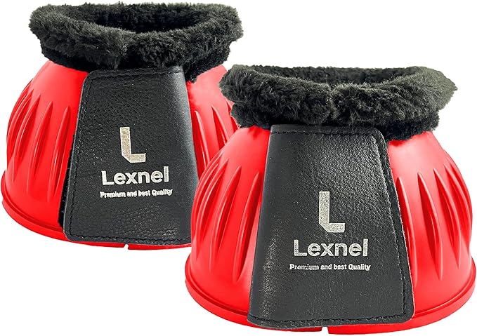 Rubber Bell Boots, Durable Bell Boots for Horse – Superior Hoof Protection and Comfort (1 Pair)