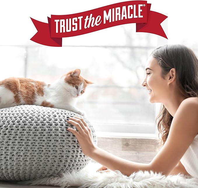 Nature’s Miracle Urine Destroyer Plus Cat, 32 Ounces, Enzymatic Formula, Ready-to-Use
