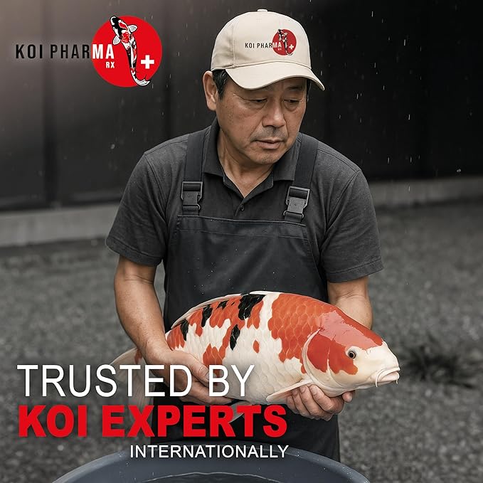 Koi Pharma® Pure Year-Round Bacteria Pro – All-Season Beneficial Pond Bacteria for Clear Water, Sludge Control & Healthy Koi and Goldfish (1 Pound)