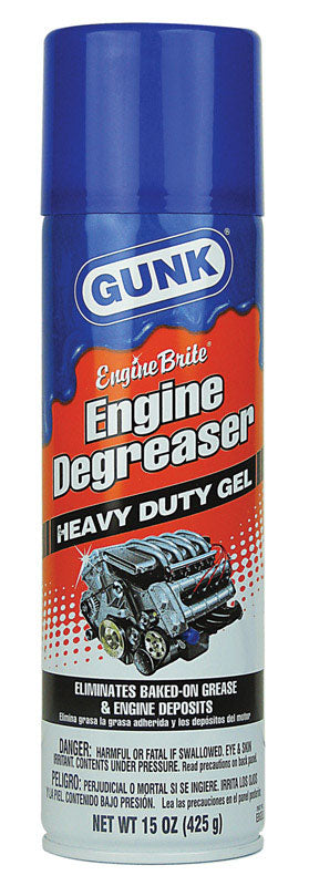 Gunk Engine Brite No Scent Cleaner and Degreaser 15 oz Gel EBGEL