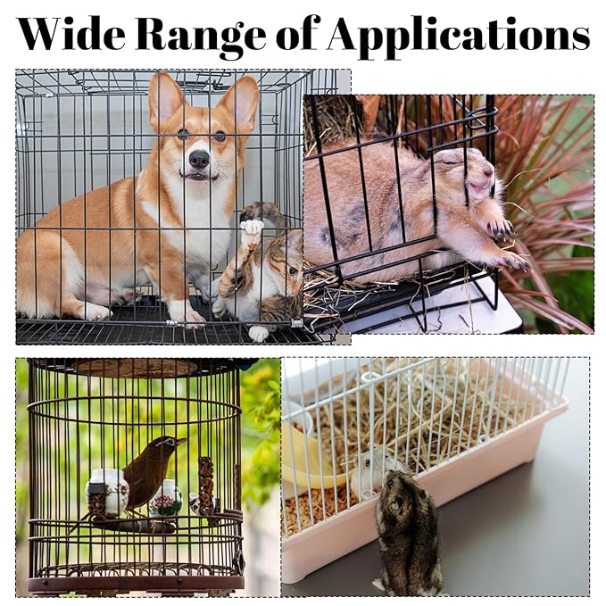 2Pcs Bird Cage Cleaning Brush with Long Ergonomic Handle, Bird Cage Tool Accessories Supplies for Better Cleaning of Birds Droppings from Pet Cages Parrot Cages Birds Perches