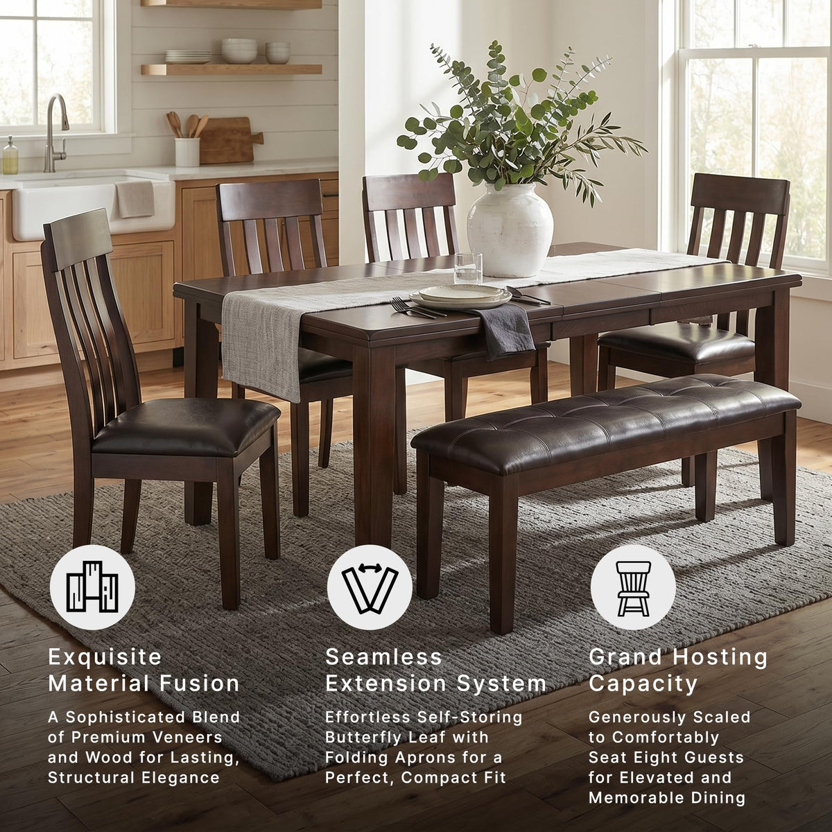 Haddigan Dining Extension Table