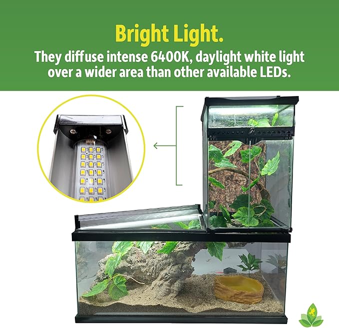 Josh's Frogs Green GRO LED Terrarium Fixtures (24 Inch)