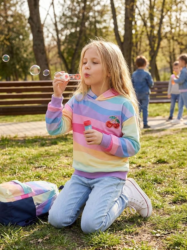 WELAKEN Sweatshirts for Girls Toddler & Kids II Little Girl's Pullover Tops Sweaters & Hoodies