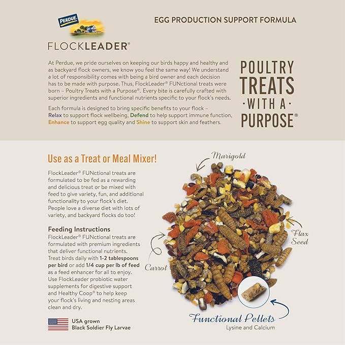 Enhance, Functional Poultry Treats for Egg Production & Quality, 3.5 lb (Pack of 2)