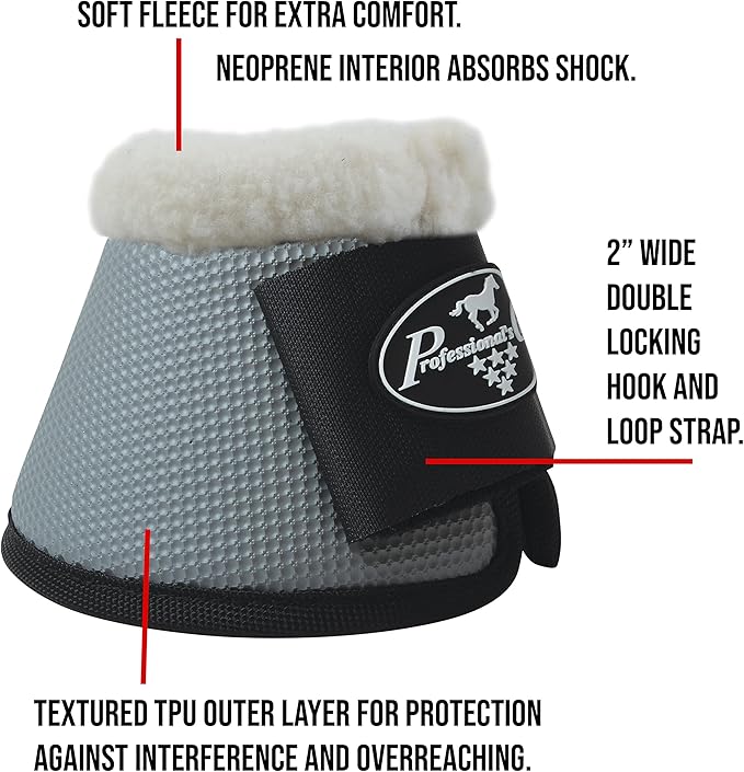 Professional's Choice All-Purpose Bell Boots for Horses | Sold in Pairs