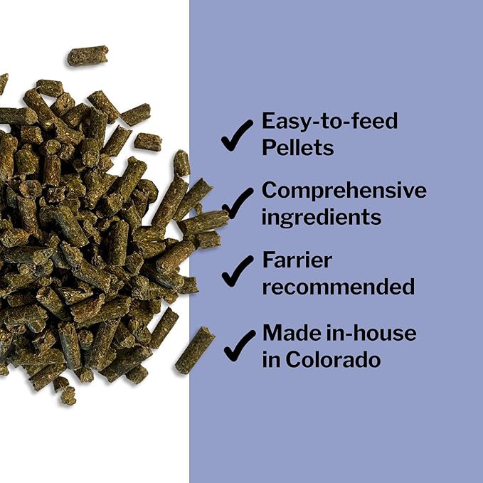 Formula 707 Hoof Health Equine Supplement 5 lb Bag - 80 Servings – Biotin, Amino Acids, and Minerals to Improve and Support Healthy Horse Hooves