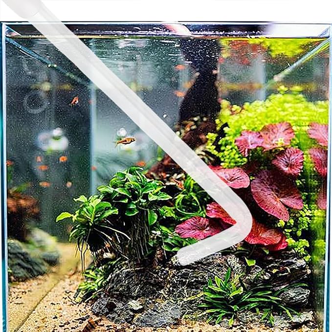 2 Set Manual Fish Tank Cleaning Tools with Extension Pipe and L Shaped Extension Pipe,30ml Aquarium Water Changer,28.9 Inches Siphon Dropper for Fish Bowl Waste Remover,Coral Feeder(Green)