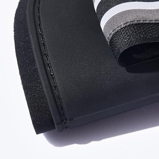 HORZE Adepto Open Front Tendon Boots | Durable Shell with Neoprene Lining - Black - Warmblood