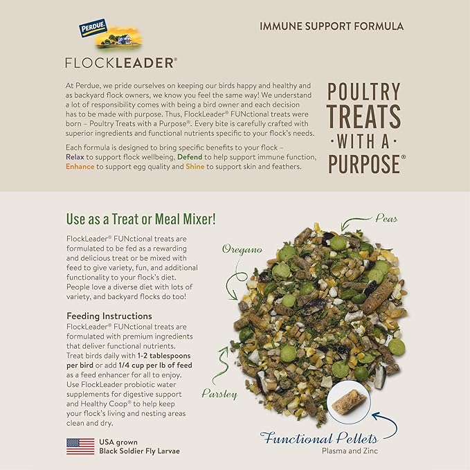Defend, Functional Poultry Treats for Immune Support, 3.5 lb