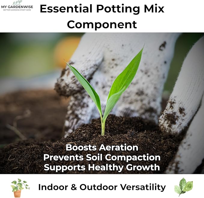 Peat Moss for Plants – Organic Sphagnum Peat Moss for Orchids, Terrariums, Seed Starting, Reptiles & Potting Soil Mix (5 quarts)