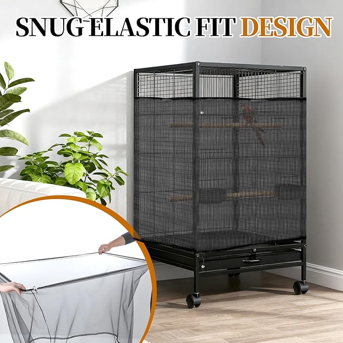 1 Pc Large Bird Cage Seed Cather