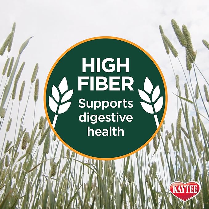 Kaytee First Cut Timothy Hay, High Fiber, Grown Specifically for Small Animals, Rabbits, Guinea Pigs, Chinchillas, 6.5 Pounds