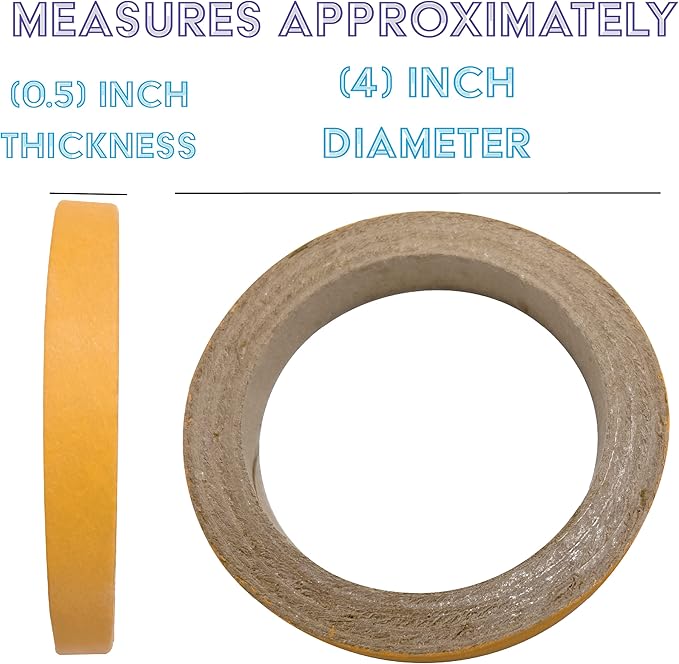 8012 Big 4 Inch Donuts Pk6 – Shreddable Chew Rings for Medium and Large Birds – Compressed Paper Center with Colorful Cardboard Band – Enrichment Foot Toys for Parrots, Amazons, Greys, Macaws