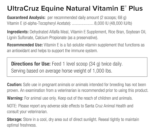 Ultracruz Equine Natural Vitamin E® Plus, 2 lb